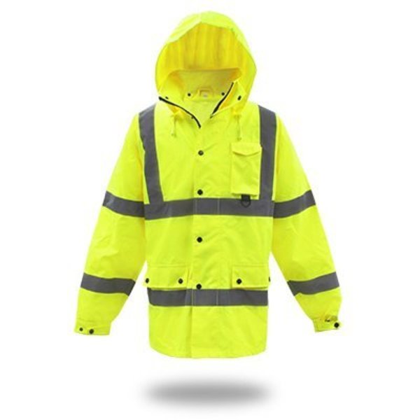 Safety Works LG YEL Lined Jacket 3NR6000X